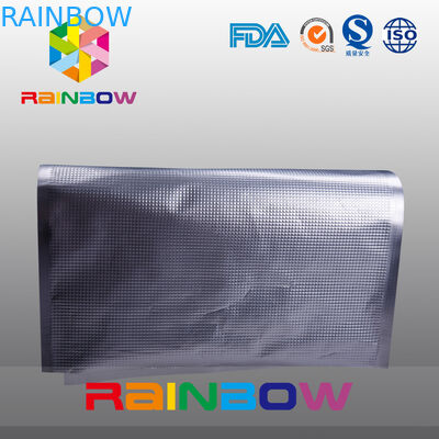 Strukturierte Channal-Nahrungsmittelvakuumdichtung sackt Sous Vide/Nahrungsmittelretter-Folie prägeartige Tasche ein