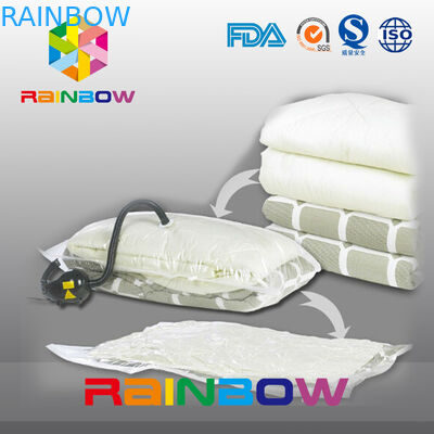 Große Platz sparsame Lagertasche / Vac Reise Vakuum Raum Tasche Für Kleidung, Quilt