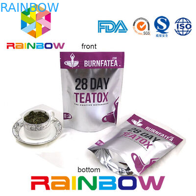 Biologisch abbaubar stehen Sie oben Tee-Verpackungs-Tasche Tee-Beutel-Plastik Reißverschluss lamellierte