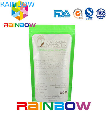 Kundengebundener Imbiss-Taschen-Verpackenreißverschluß für das Samen-Verpacken stehen oben unteren Keil