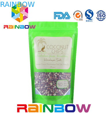 Kundengebundener Imbiss-Taschen-Verpackenreißverschluß für das Samen-Verpacken stehen oben unteren Keil