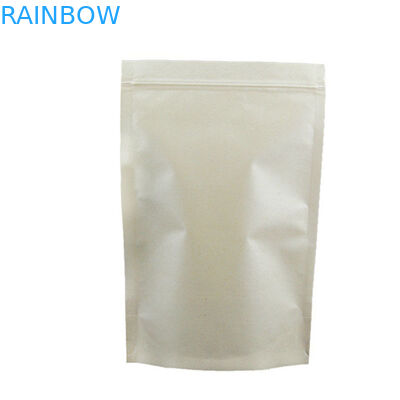 Gewohnheit Druck-Kraftpapier-Papiertüte-wiederversiegelbares Druckfenster für Betriebssamen