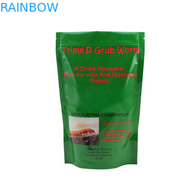 Aufbereiteter verpackender Mehlworm-Folien-Beutel, Tasche Doypack mit Reißverschluss für Mehlworm-Verpackung
