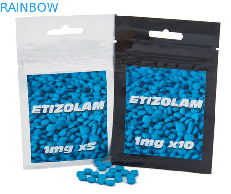 Aluminiumfolie-Beutel, der für Etizolam-Kugeln mit Fall-Loch, pacakging Kräutertee wiederverschließbaren Doypack-Weihrauchs verpackt