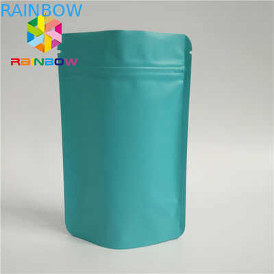 Natürliche grüne Teebeutel, die Mattoberflächenselbststehenden Reißverschluss verpacken