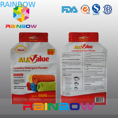 Besonders angefertigt, Kunststoffgehäuse-Tasche für Pulver des Waschmittel-500g/Waschpulver druckend