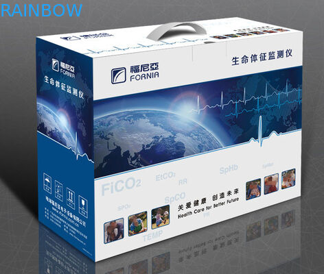 Färben Sie Drucksache gewellten Versandverpackungs-Kasten für elektronisches Gerät