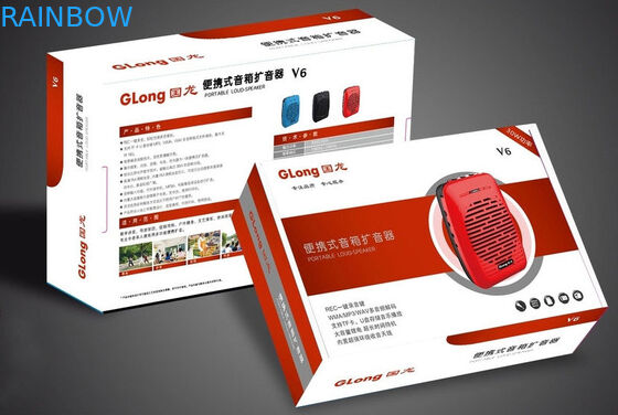 Färben Sie Drucksache gewellten Versandverpackungs-Kasten für elektronisches Gerät