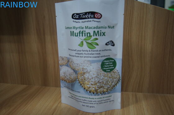 Klare gedruckt stehen oben die Aluminiumfolie-Plätzchen, die Beutel-Spitzenheißsiegelfähigkeit verpacken