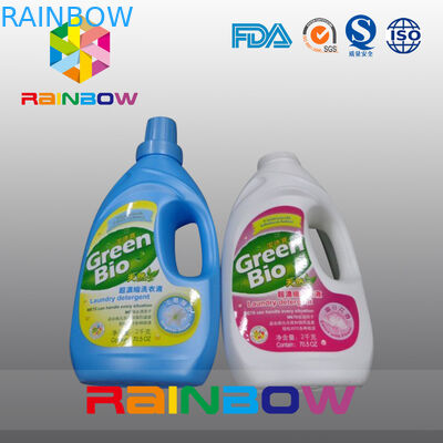 Wasserdichter Plastikflaschen-Aufkleber-selbstklebende Psychiaters-Ärmel-Aufkleber für flüssiges Reinigungsmittel-Flaschen