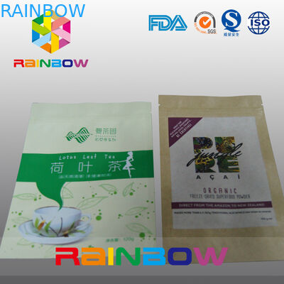 Kundengebundene Papiertüte-Reißverschluss Doypack-Verpacken- der Lebensmitteldrucktasche