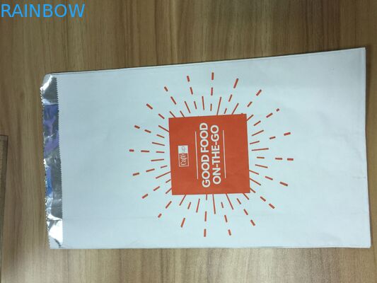 Kraftpapier zeichnete Folie innerhalb des Brathähnchen-Verpackentaschen kundengebundenen Entwurfs