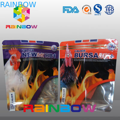 Stehen Sie oben Zpilock-Nahrung- für Haustierebeutel-Aluminiumfolie Tier-Tukey-Nahrungsmitteltasche