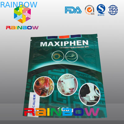 Aluminiumfolie-Nahrung- für Haustierebeutel-Milchkuh stehen oben das Verpacken der Lebensmittel