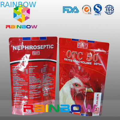 Gewohnheit Ihr eigenes Logo stehen oben Haustier-/Tukey-Nahrungsmittelspeicher-Beutel mit Reißverschluss