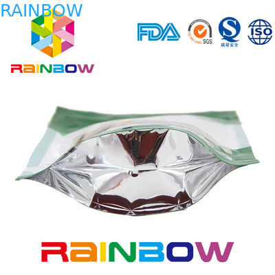 Glatt machen Druckaluminiumfolie-Molkeprotein-Pulver Packaigng-Beutels mit Reißverschluss