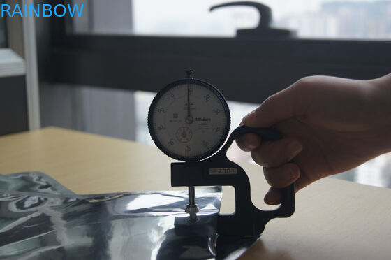 20x30cm Aluminiumfolie-Beutel, der SeitenAluminiumfolie-Taschen-Spitzendichtung der dichtungs-drei verpackt