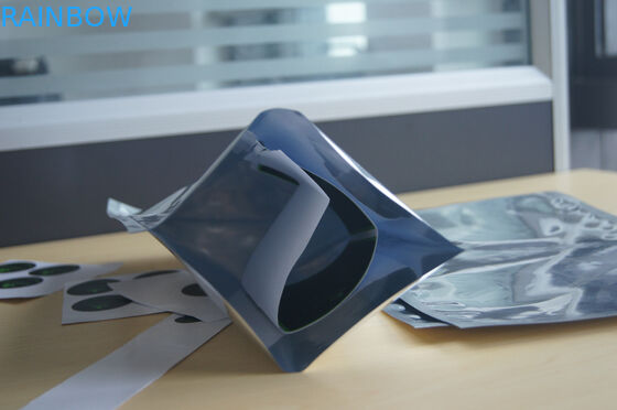 20x30cm Aluminiumfolie-Beutel, der SeitenAluminiumfolie-Taschen-Spitzendichtung der dichtungs-drei verpackt