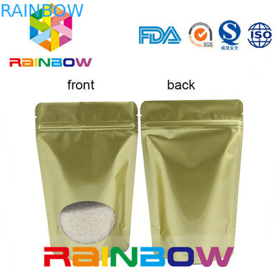 Keil-silberner Aluminiumfolie-Tasche Sambi-Mattklassiker der Seiten-400g für Kaffeebohne