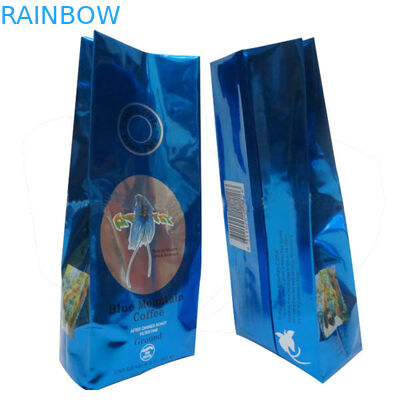 Fertigen Sie Folien-Kaffee-Tasche mit einem Weisen-Entgasungsventil, Grün/Schwarzes kundenspezifisch an