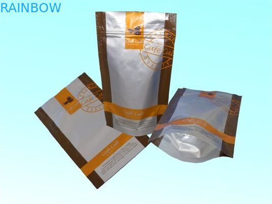 Einfache offene Plastikbeutel, die Aluminiumfolie-Zipverschluss-Tasche verpacken