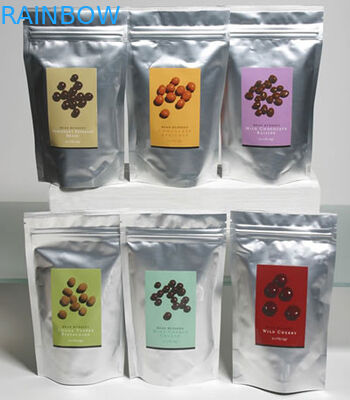 Einfache offene Plastikbeutel, die Aluminiumfolie-Zipverschluss-Tasche verpacken