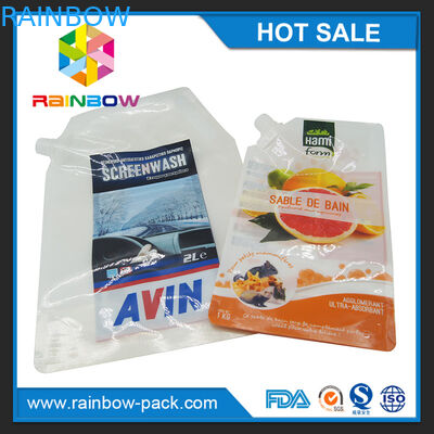 Kundengebundene wiederverwendbare Plastik stehen oben Pressungs-Beutel für Säuglingsnahrung/Saft/Suppe