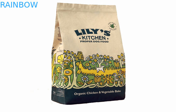 Silberner Goldfolien-Beutel, der für Trockenfrüchte, Imbiss, Tee, Kaffee verpackt