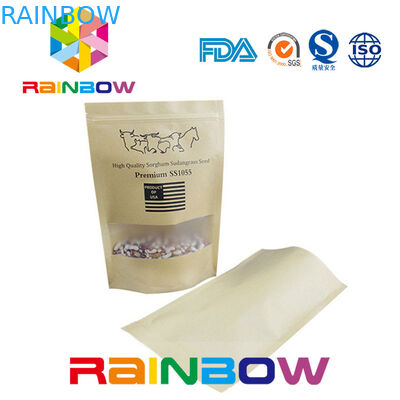 Aluminiumfolietasche/Aluminiumfoliezipverschlusstasche/des Beutels/der Aluminiumfolie Verpackung Vakuumbauscht sich,/Tasche mit Fenster