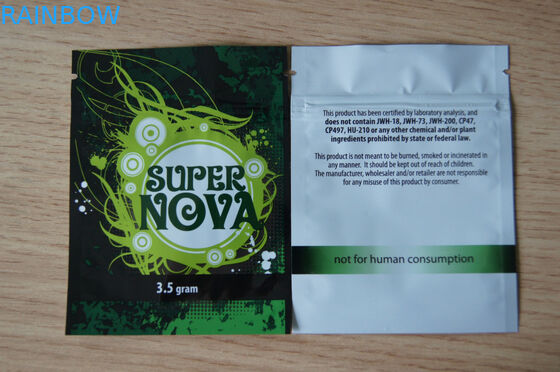 3 Seite Siegelaluminiumfolie-Beutel-Verpackenzipverschluß lamellierte Tasche für Nahrung