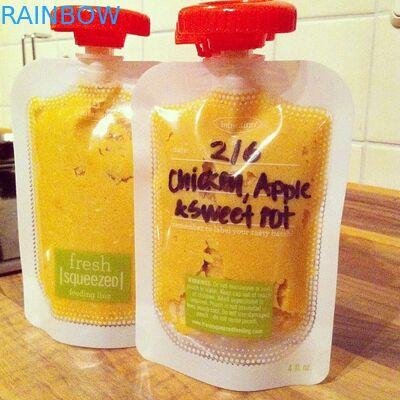 Tüllenbeutel FDA-Bescheinigung wiederverwendbarer flüssiger Nahrungsmittelmit wasserundurchlässigem