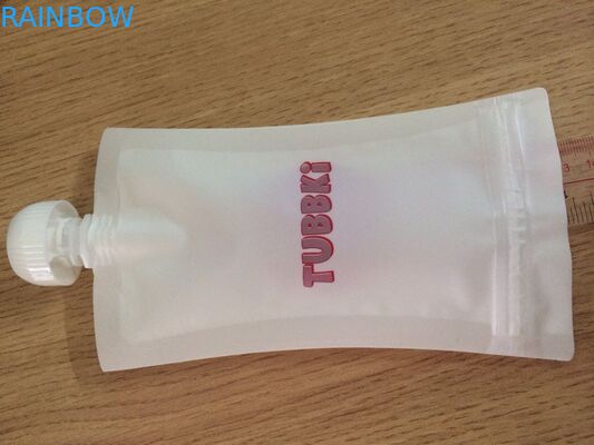 Wasserundurchlässige wiederverwendbare Säuglingsnahrungs-Beutel mit unterem doppeltem Reißverschluss