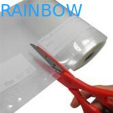 Durchsichtige Lebensmittelsparrollen Lebensmittelvakuumsiegel Taschen mit Gravurdruck