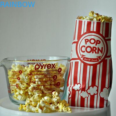 Papiertüten Karnevals-König-Paper Popcorn Bags Customized 1 Unzen-Satz von Rotem und von weißem