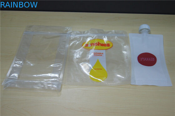 Das FDA-gebilligte organische gegorene Getränk-Verpacken des Honig-500ml steht oben Tüllen-Tasche