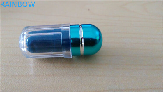 Runde, klare Plastikflaschen mit Pillen zur Verbesserung der Männlichkeit