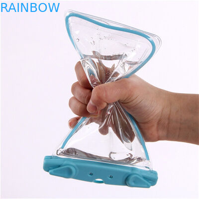 5,5 bewegen Sie Universal-wasserdichte Telefon-Tasche PVCs für Iphone 6s 6 Plus Schritt für Schritt fort