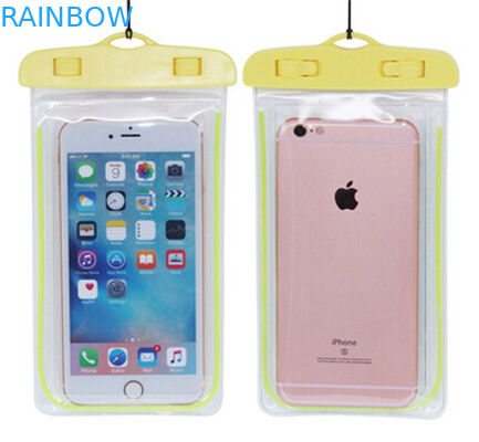 Kundenspezifische Plastikbeutel, die wasserdichten Telefon-Beutel PVCs verpacken