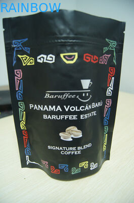 Mit Reißverschluss stehen Sie oben den Aluminiumfolie-Folien-Beutel, der für Tee/Kaffee/Flüssigkeit verpackt