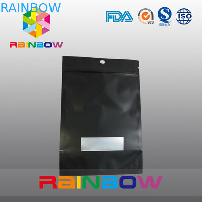 Kundengebundene Aluminiumfolie 2oz zeichnete schwarzen Matt stehen oben Kaffee-Tasche mit Ventil