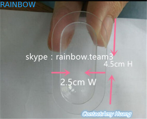Wiederverwendbarer kleiner Kunststoffbehälter für Sexpillen / Kapselflasche mit Metallrunder Kappe