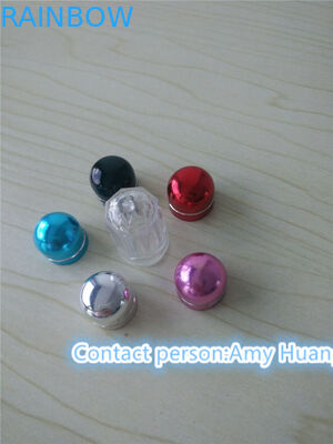 Leere harte Gelatinkapsel Flasche Sexpille Behälter mit Aluminiumfolie Kappe