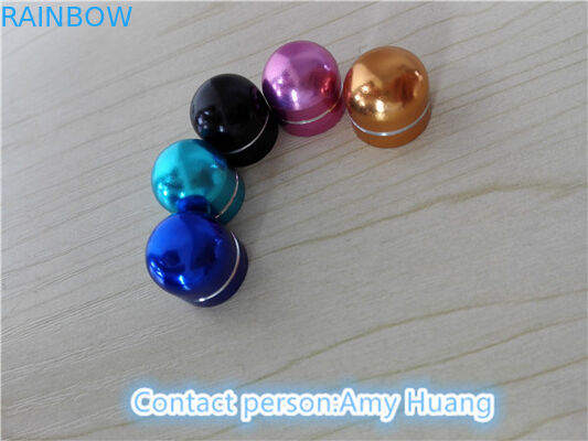 Leere harte Gelatinkapsel Flasche Sexpille Behälter mit Aluminiumfolie Kappe