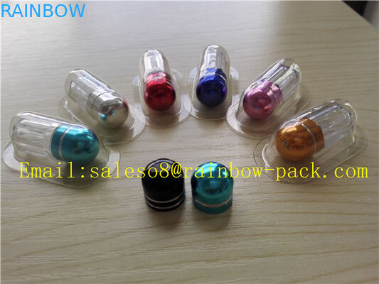 Achtwinklige Form 10 ml Plastikflaschen für Pillen Leere Kapselflasche für einzelne Kapsel