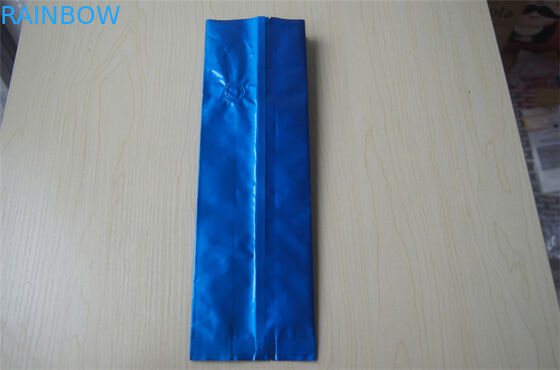 250g Plain die Druckfolie gezeichneten Teebeutel, die Seitenkeil-Kaffee-Taschen mit Ventil verpacken