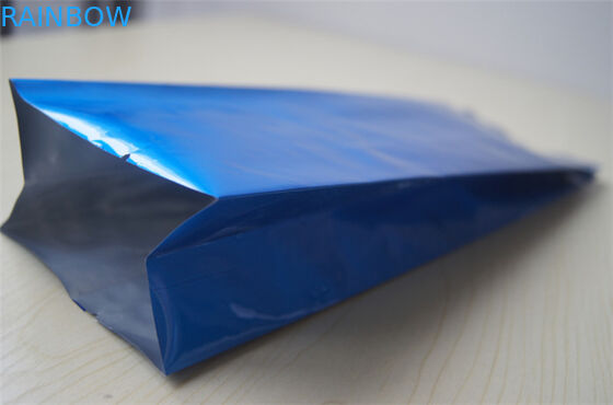 250g Plain die Druckfolie gezeichneten Teebeutel, die Seitenkeil-Kaffee-Taschen mit Ventil verpacken