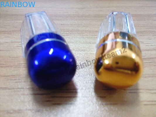 Kapselblasen und Sexpillen Kleine Plastikpillenbehälter, Kapselform