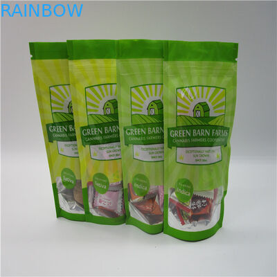 Hanf sät Verpackeneigenmarkenplastikbeutel mit Reißverschluss für Connabis-Samen