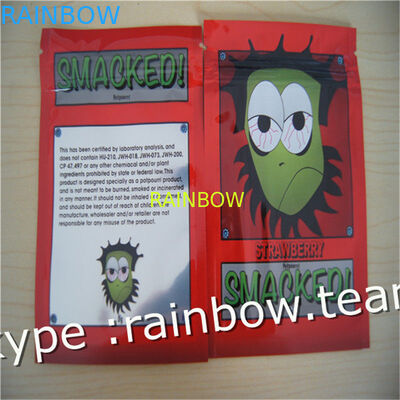 Kräuterdichtungs-Reißverschlusstasche der weihrauchtasche drei Seiten/kundenspezifische Kräuterweihrauchtasche für Kissentasche 1g /2g /3g/4g/5g für Pulver