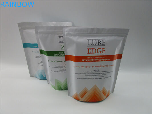 Matt stehen oben feuchtigkeitsfeste Keil-Taschen der Unterseiten-1kg mit Reißverschluss